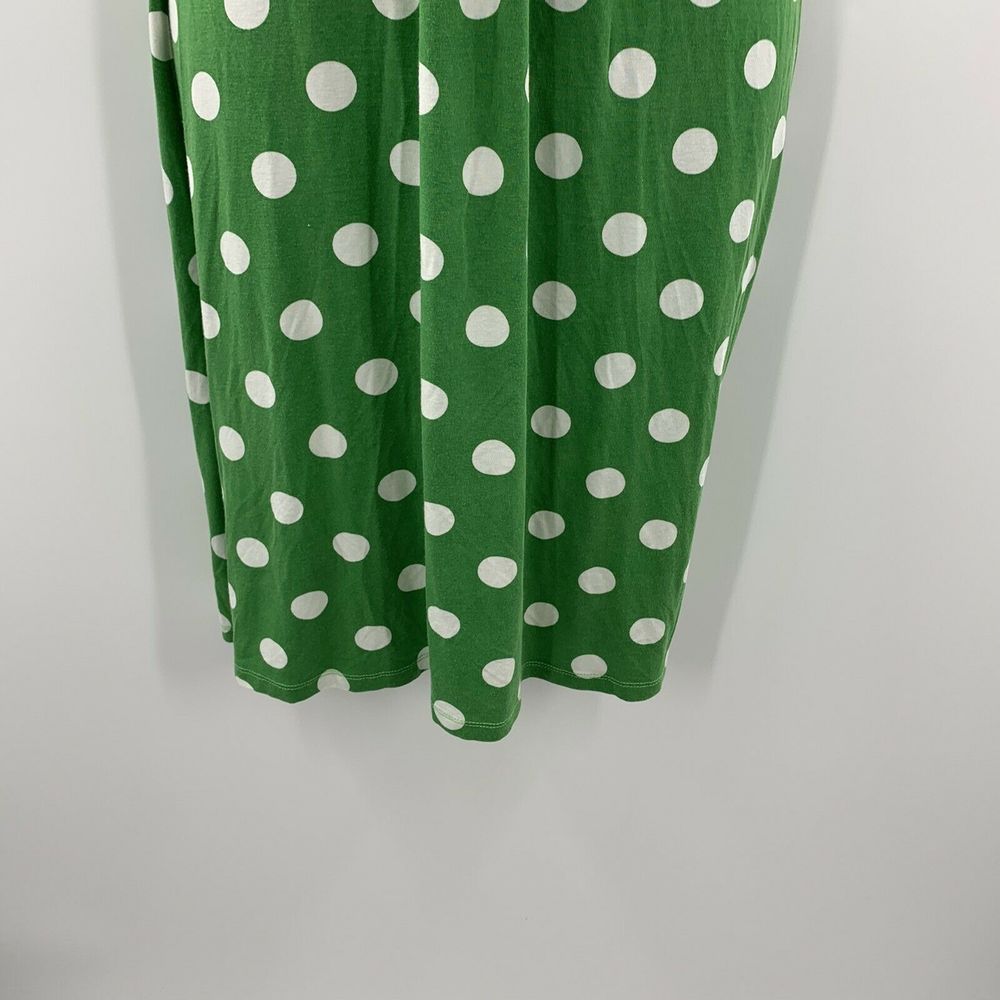Boden Green Polka Dot Halter Dress Size 8P - Picture 5 of 12